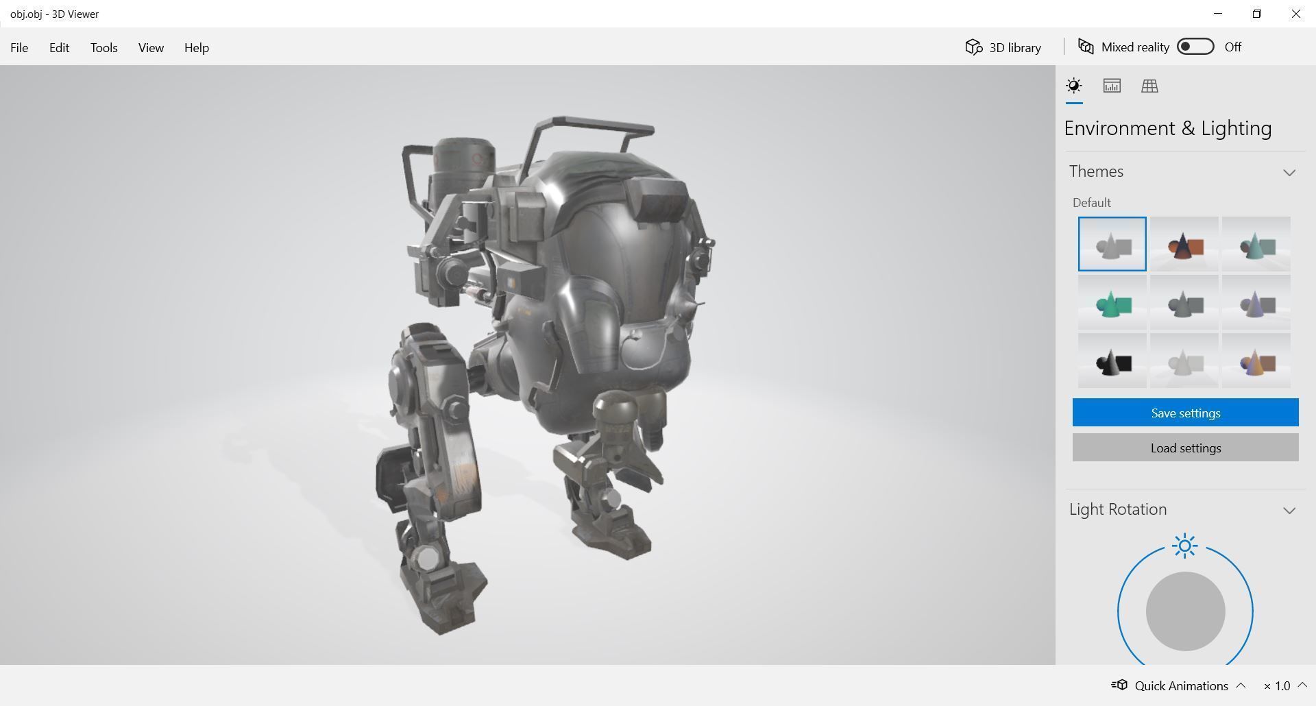 War Robot Character R01 3D model_10