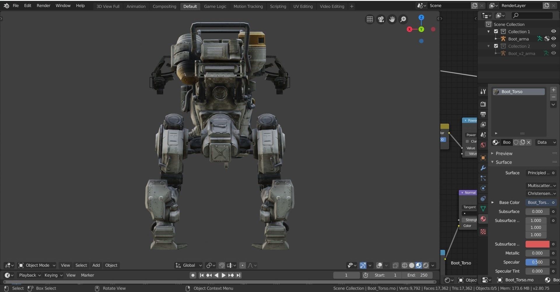 War Robot Character R01 3D model_3