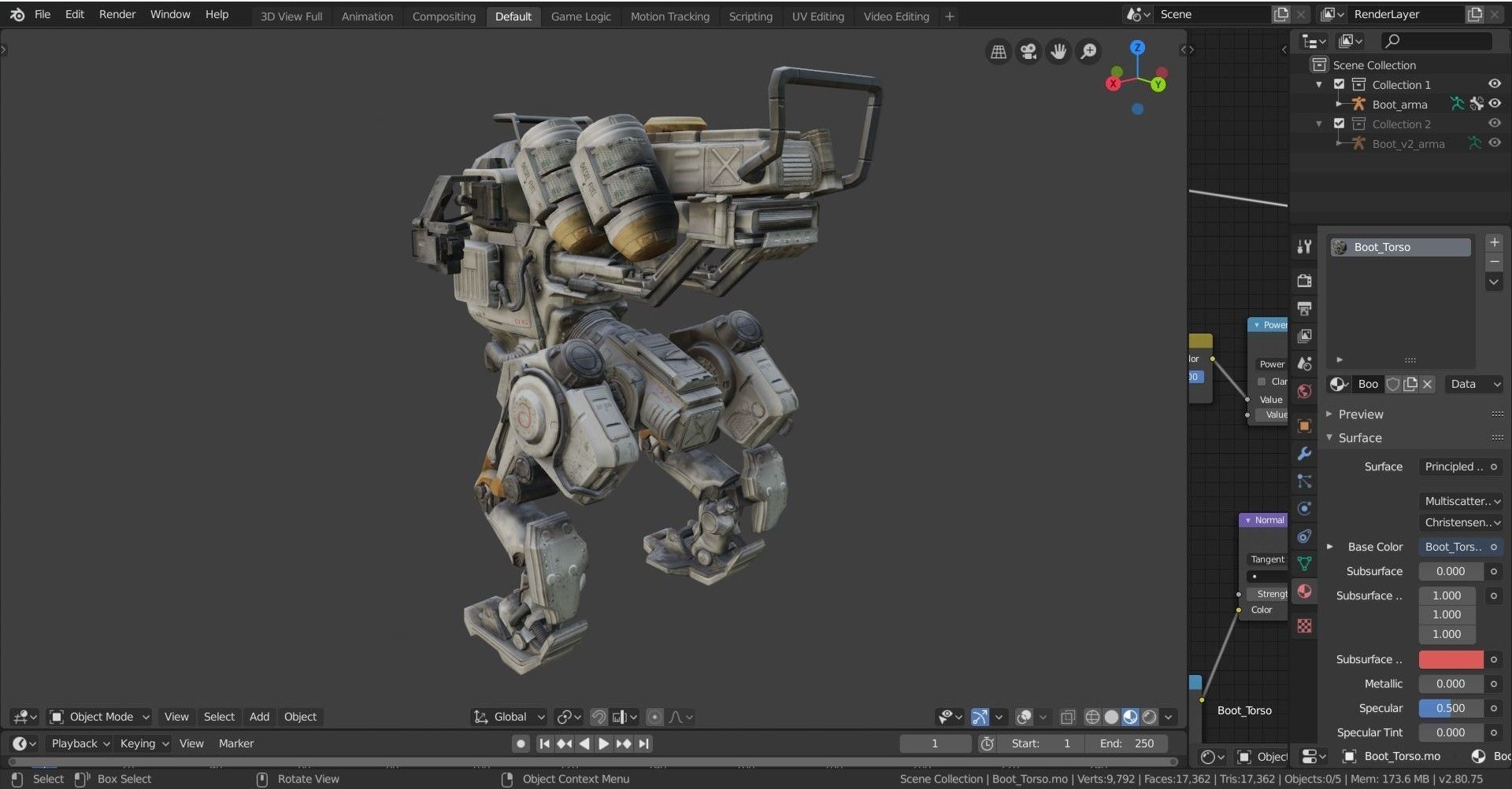 War Robot Character R01 3D model_11