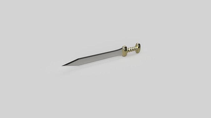 Roman Sword Gladius Low-poly 3D model
