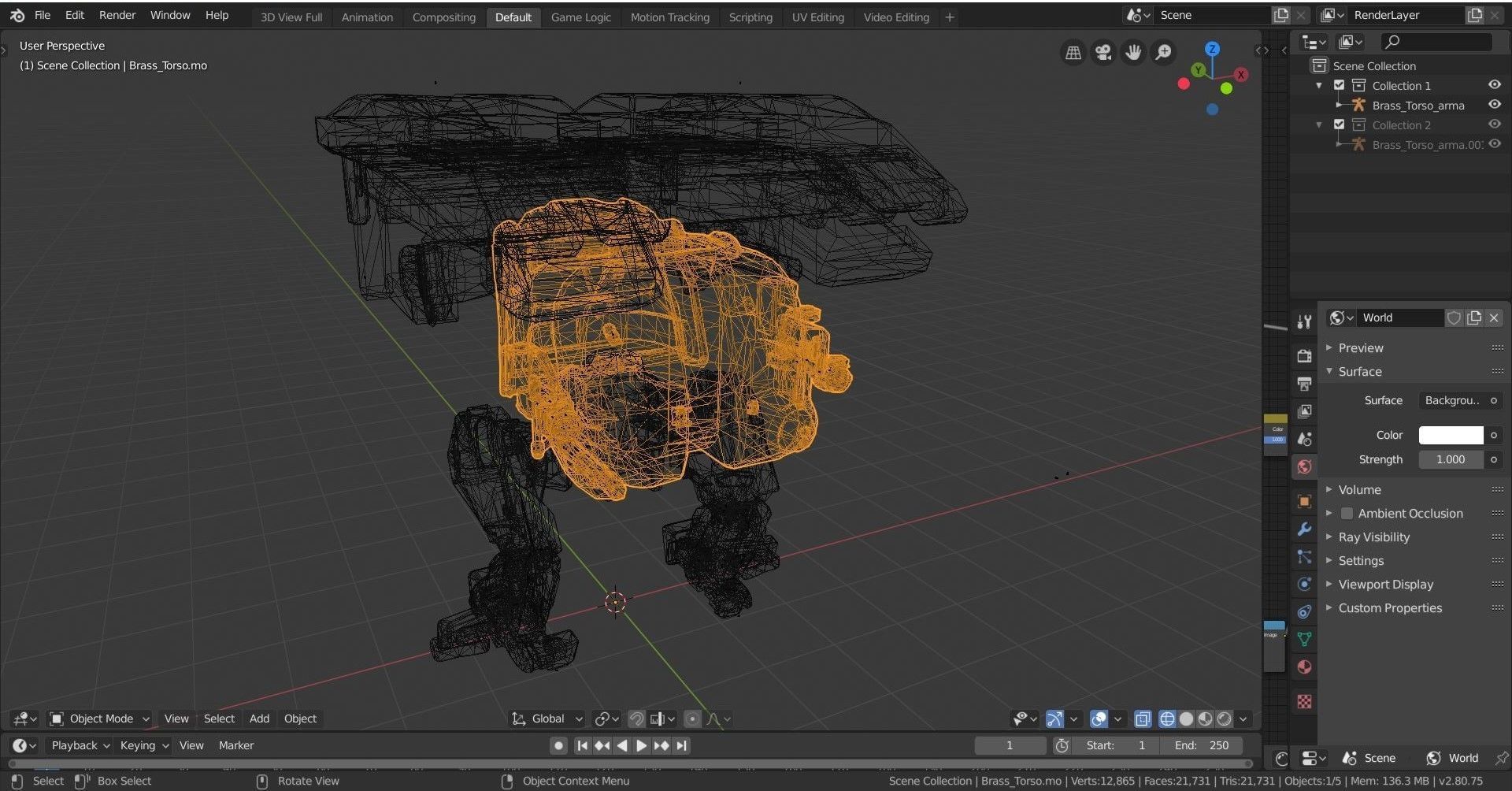 War Robot Character R02 3D model_11