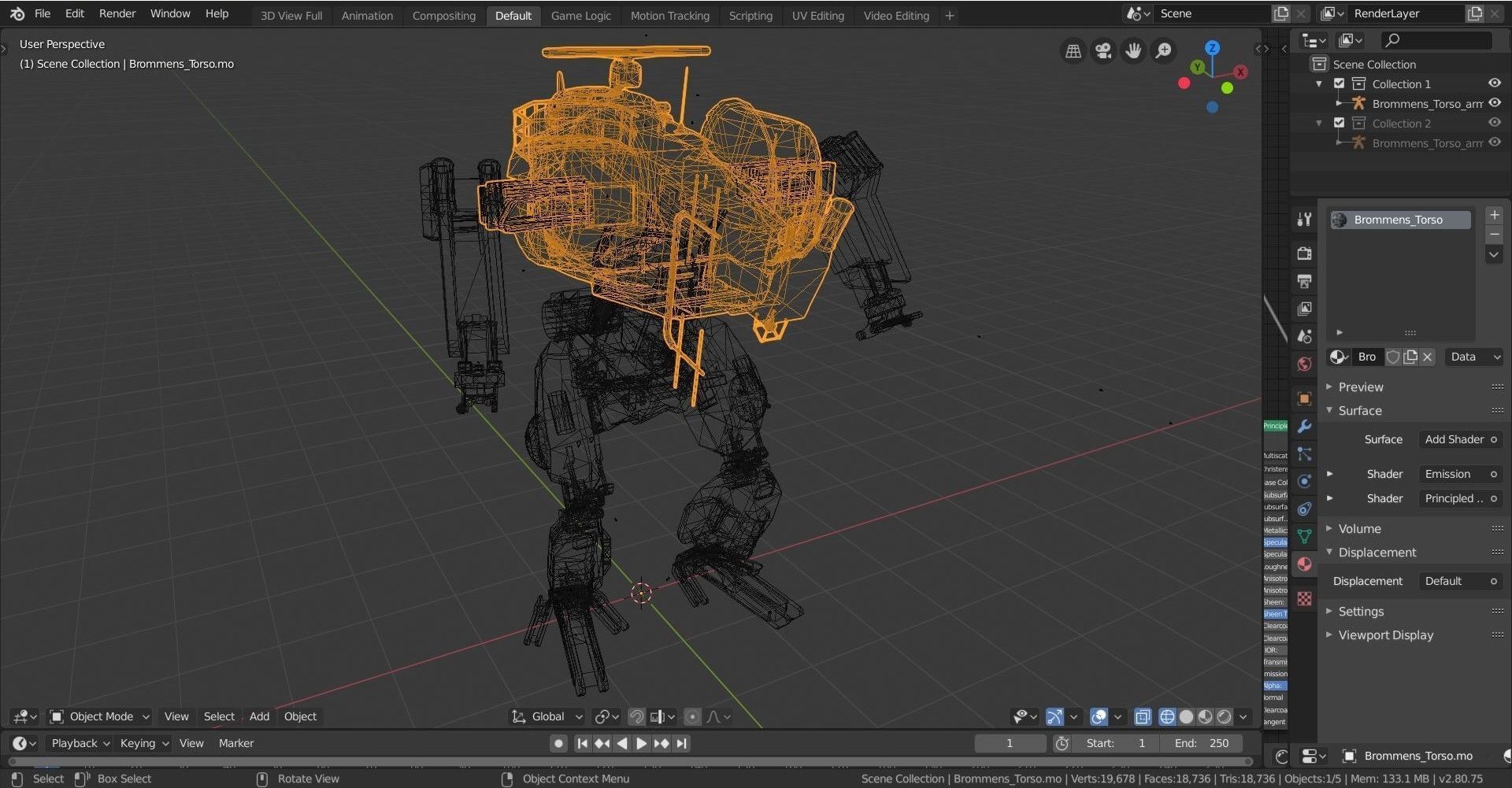 War Robot Character R03 3D model_10