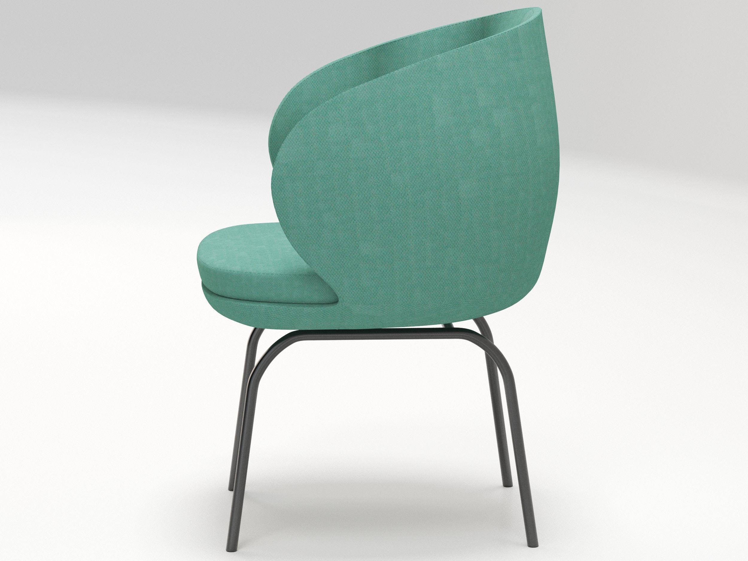 Wittmann Vuelta Chair 3D model_2
