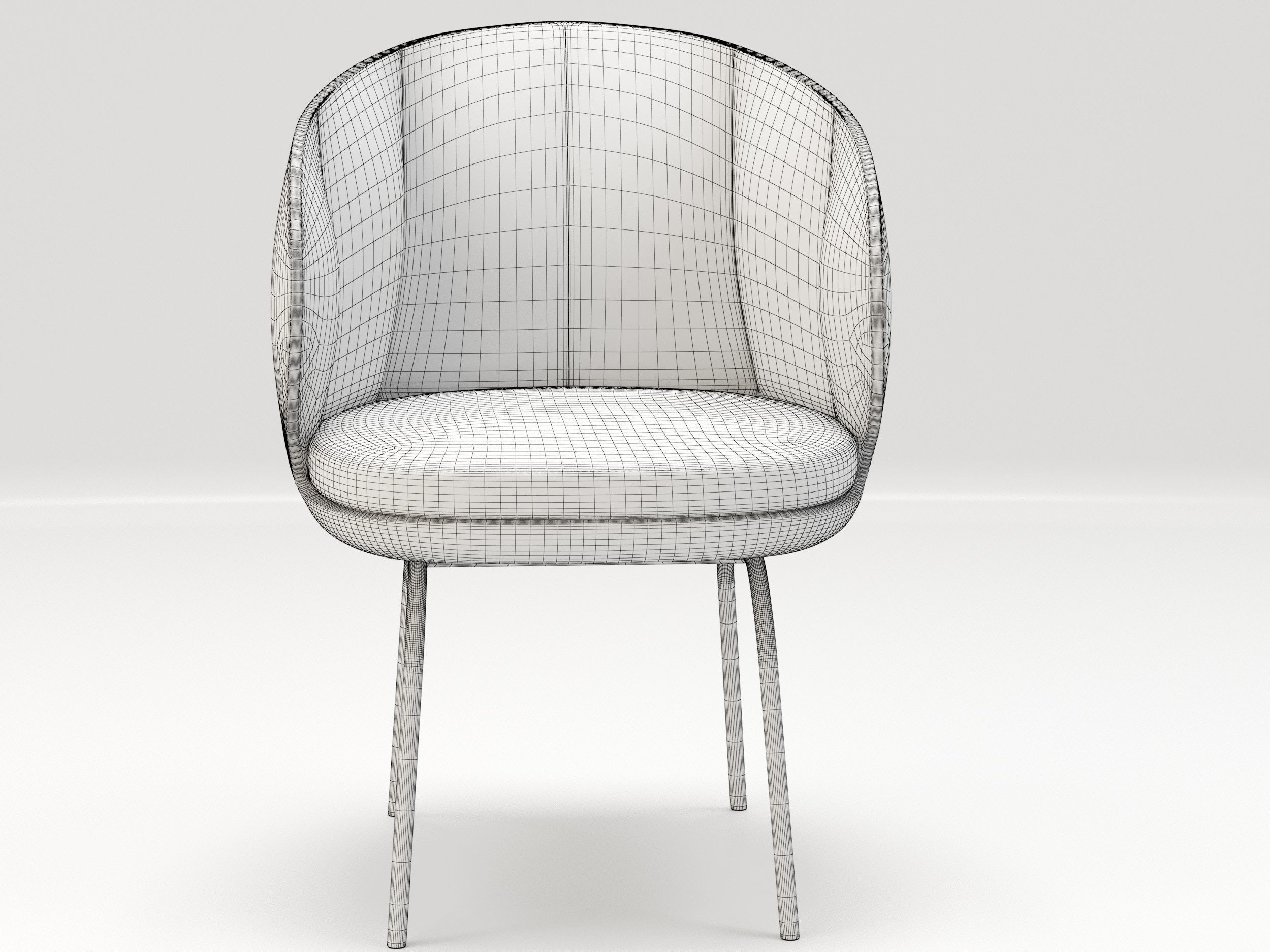Wittmann Vuelta Chair 3D model_11