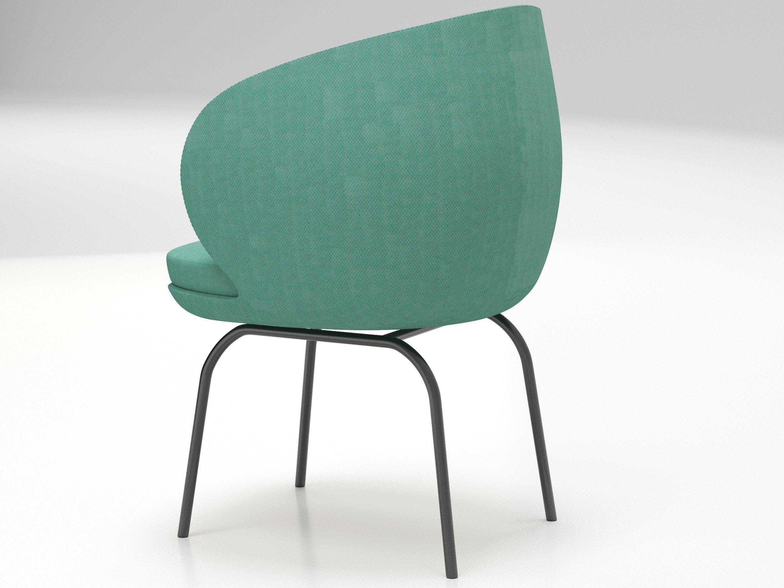 Wittmann Vuelta Chair 3D model_3