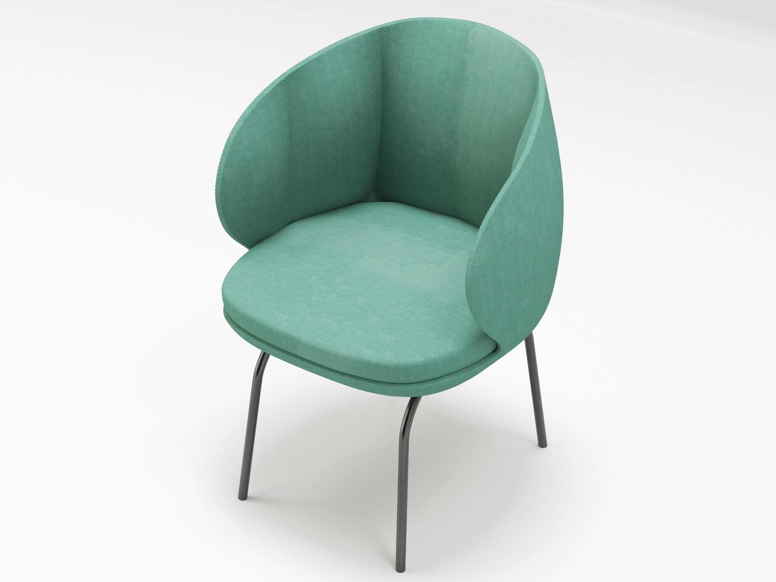 Wittmann Vuelta Chair 3D model_1