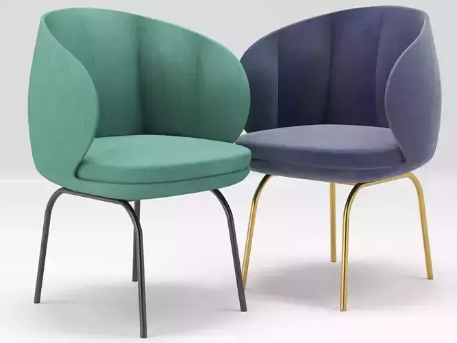 Wittmann Vuelta Chair 3D model