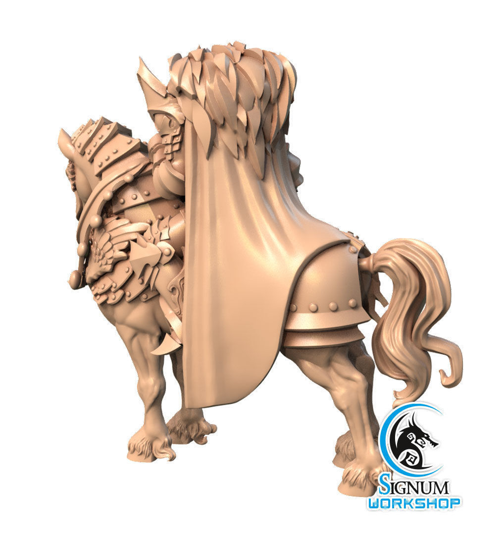 Pre-supported 3D printable model of Commander Ajax 3D print model_3