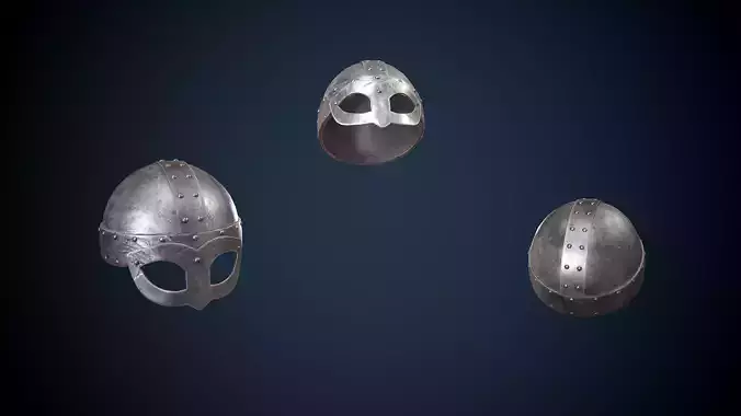 Viking Helmet Game-Ready