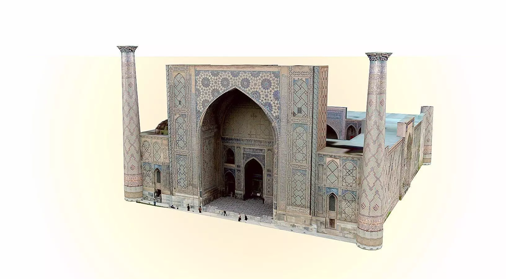 Ulugh Beg Madrasa 3D model