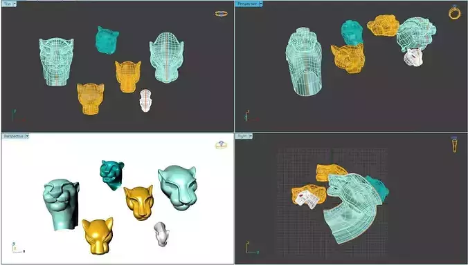 Base Panther head tspline