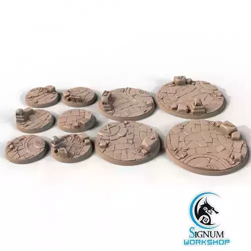 Pre-Supported 3D Printable Bases