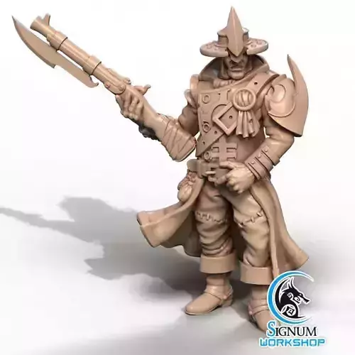 PRE-SUPPORTED 3D PRINTABLE MODEL OF HERRICK INFANTRY REGIMENT