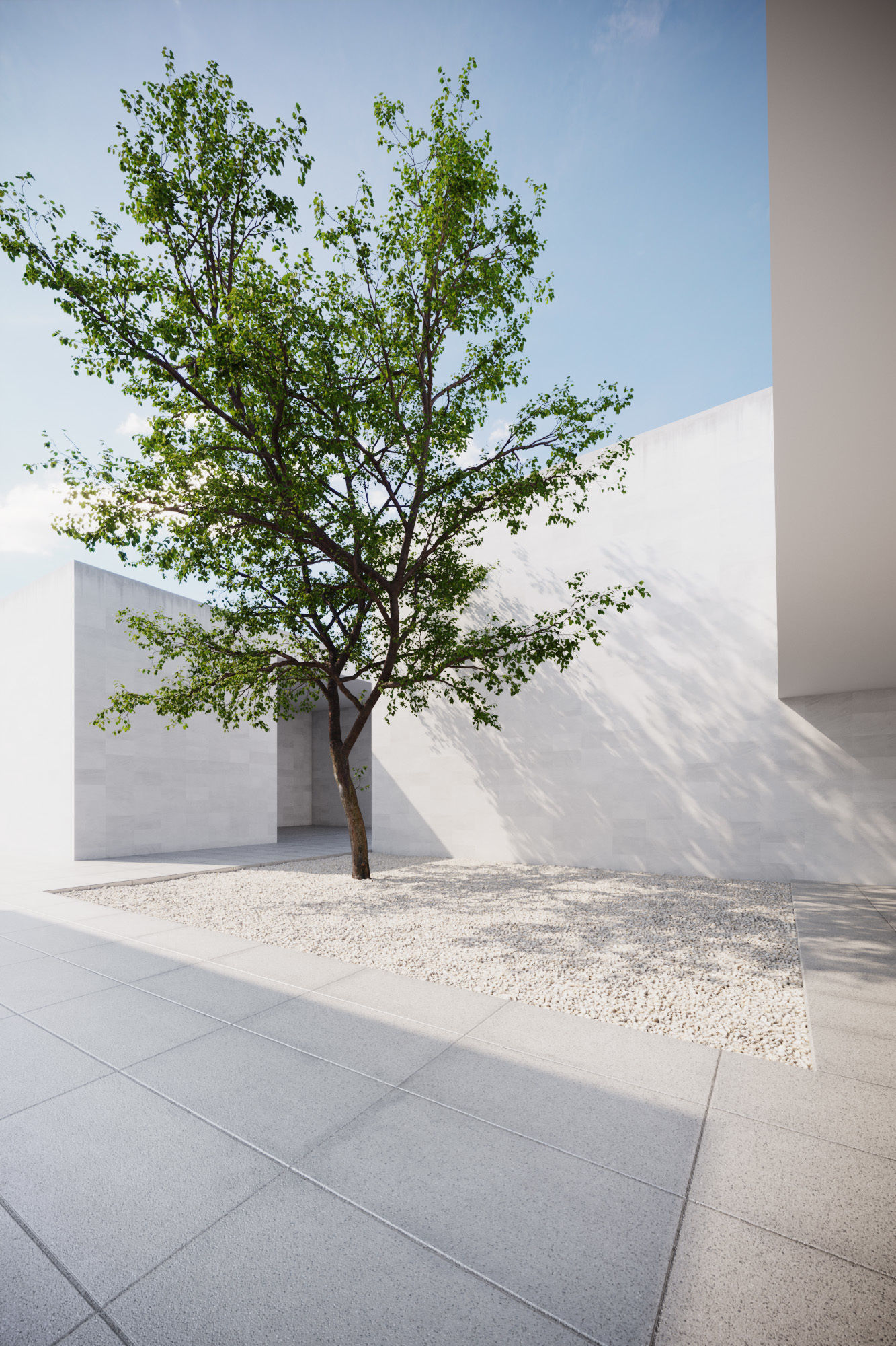 Natural forest tree 3D model_3