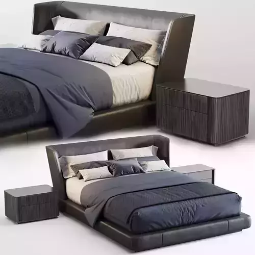 Reeves Bed 3D model
