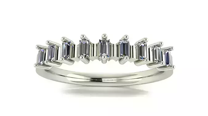 M 1396016 Baguette ring