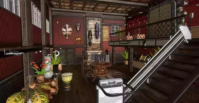 Architectural interior 08