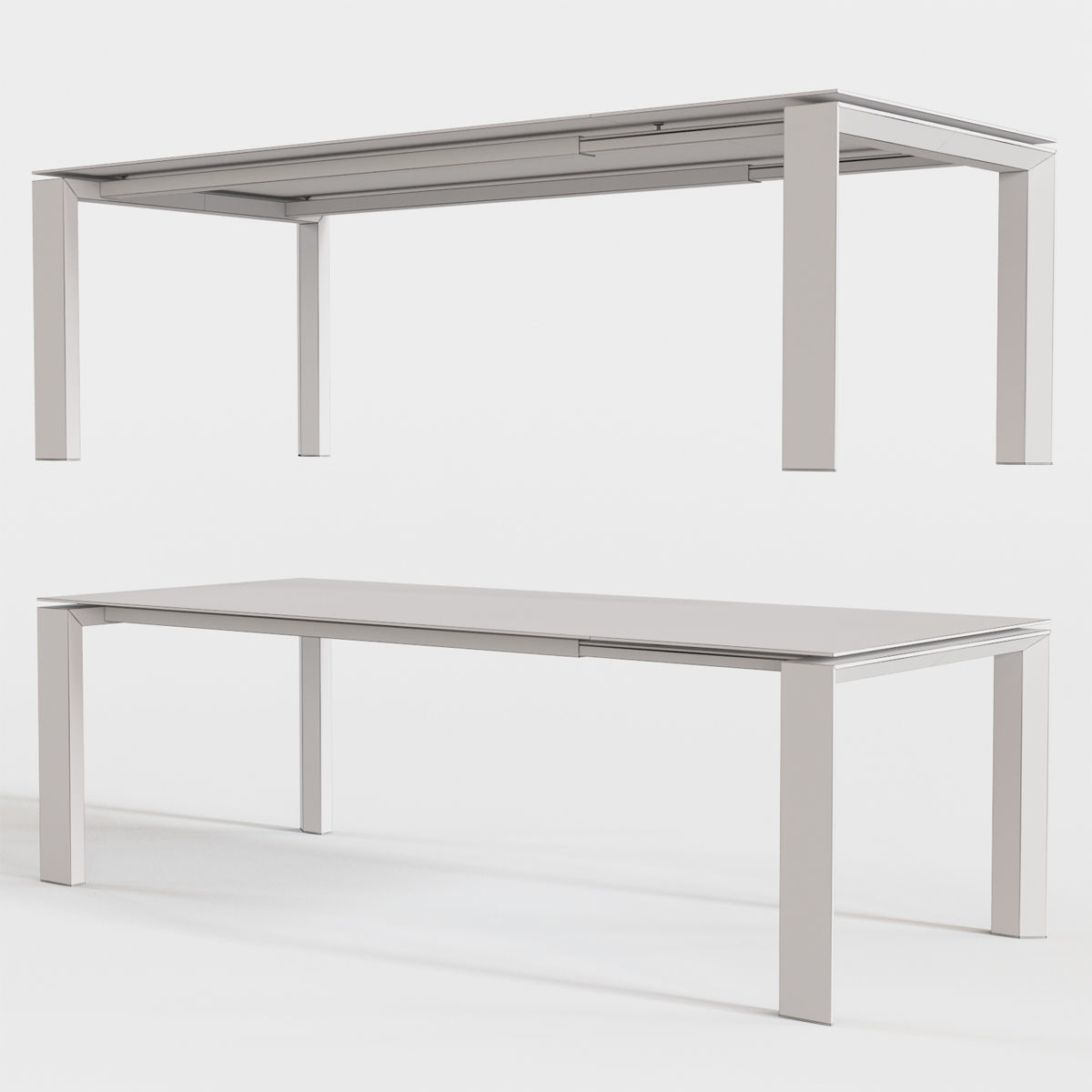 Connubia CB4082-MV180 Royal Dining Table 3D model_3