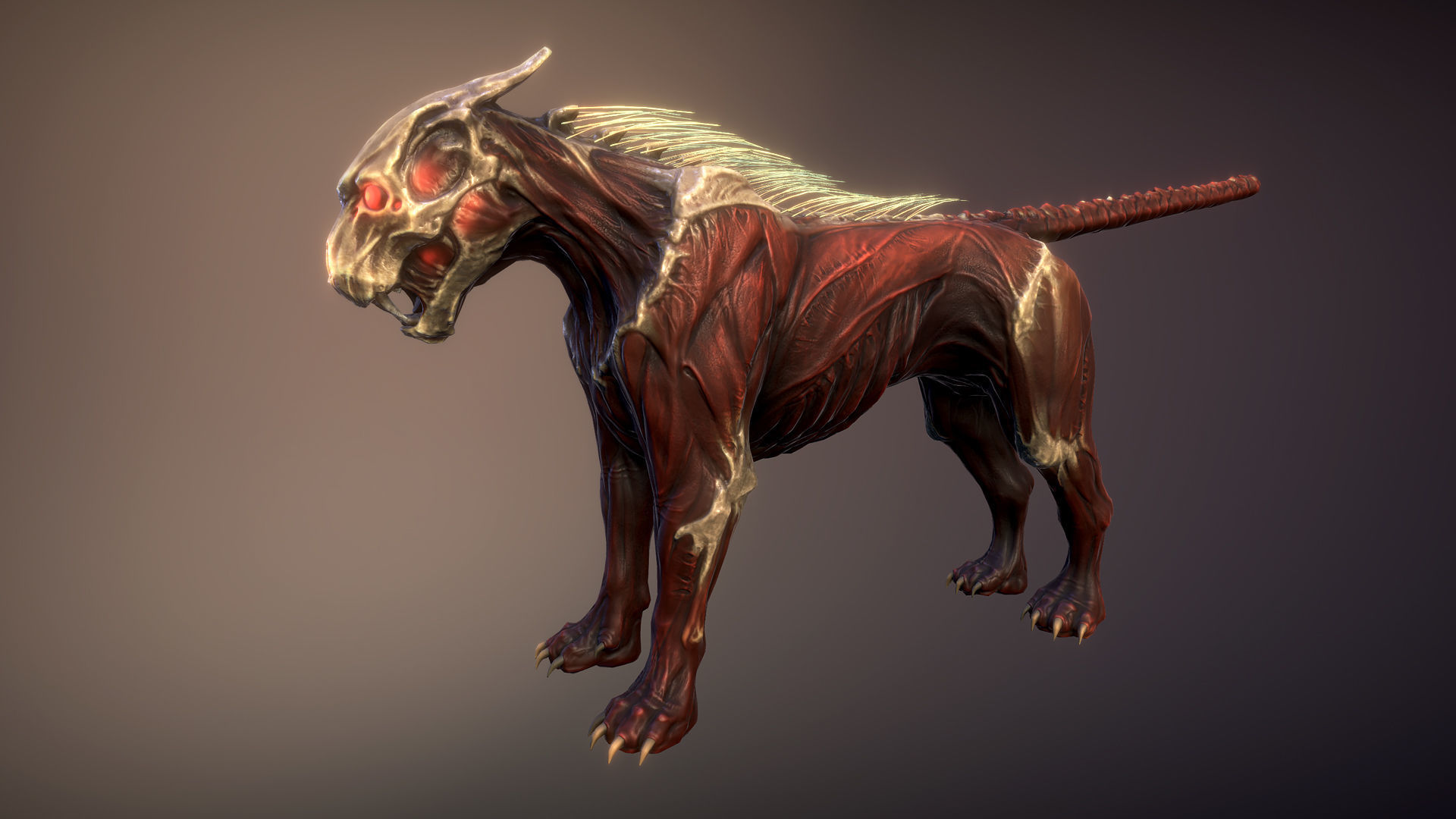 Panthers pack Low-poly 3D model_6