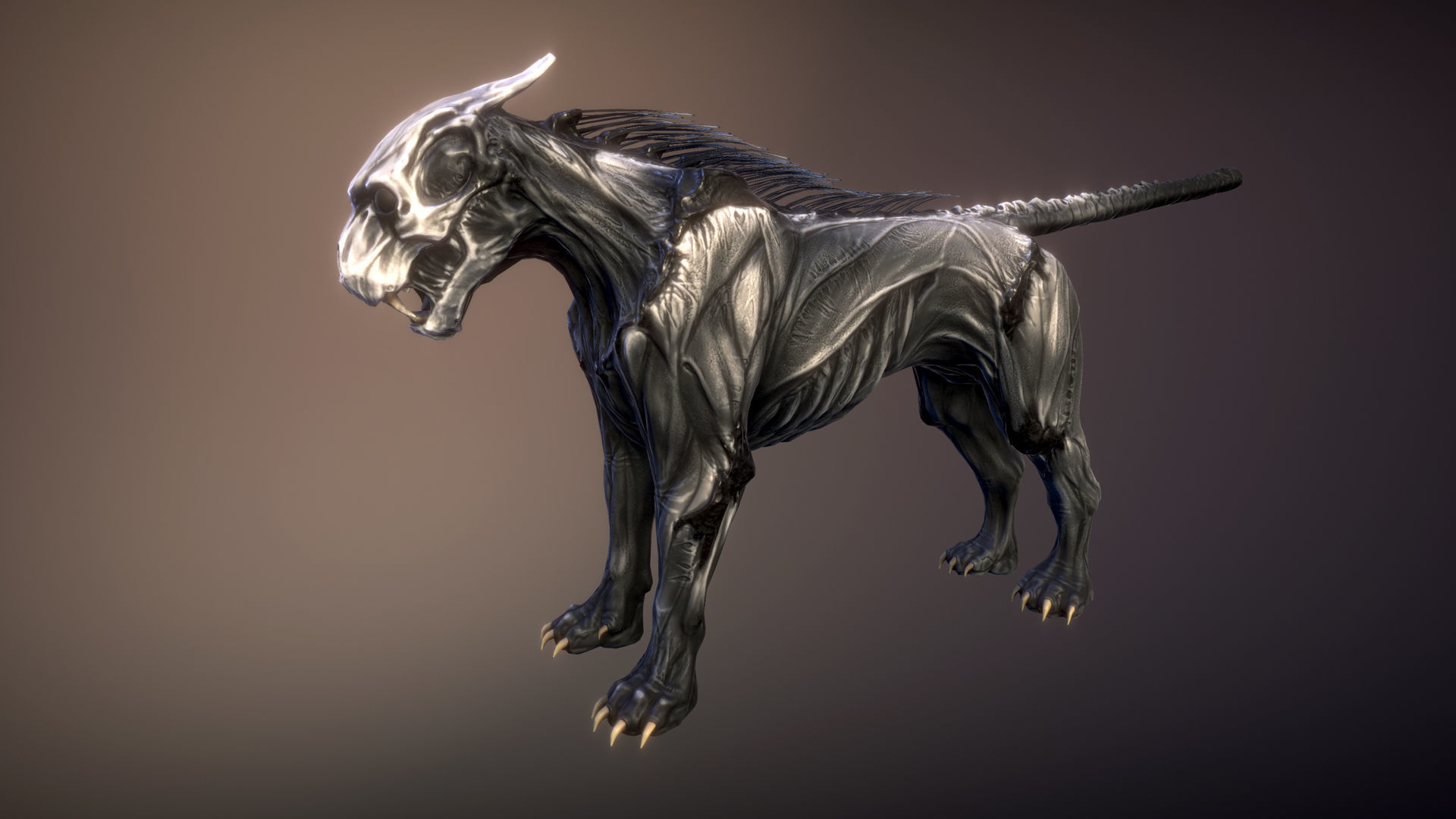 Panthers pack Low-poly 3D model_8