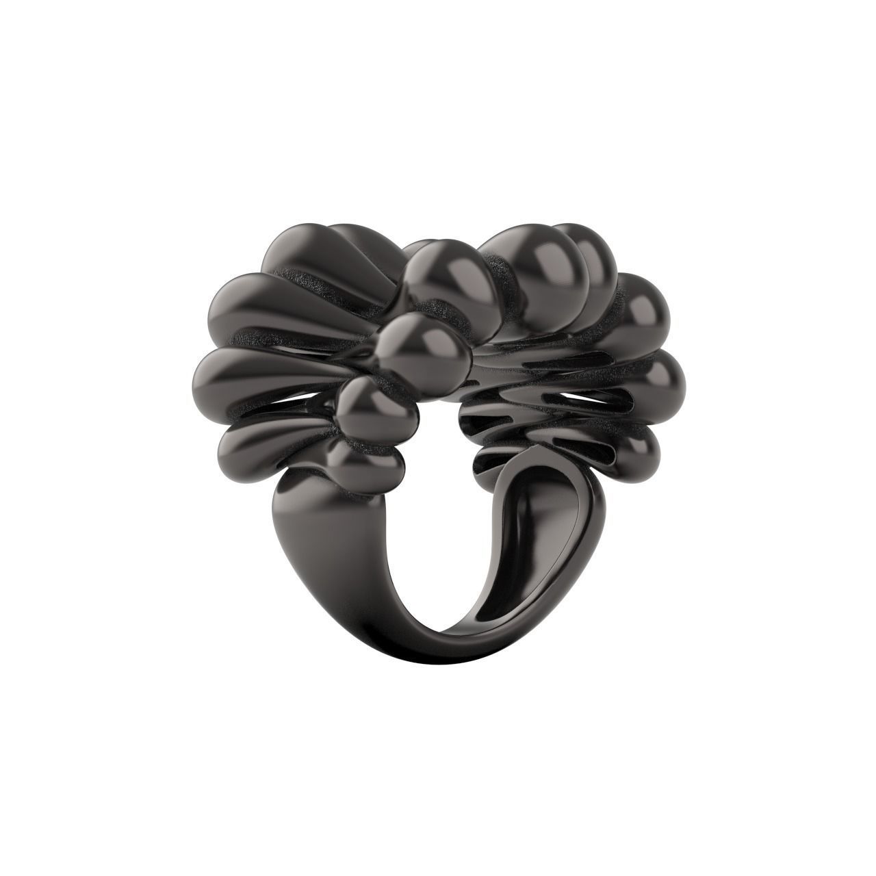 Bubble ring 3D print model_6