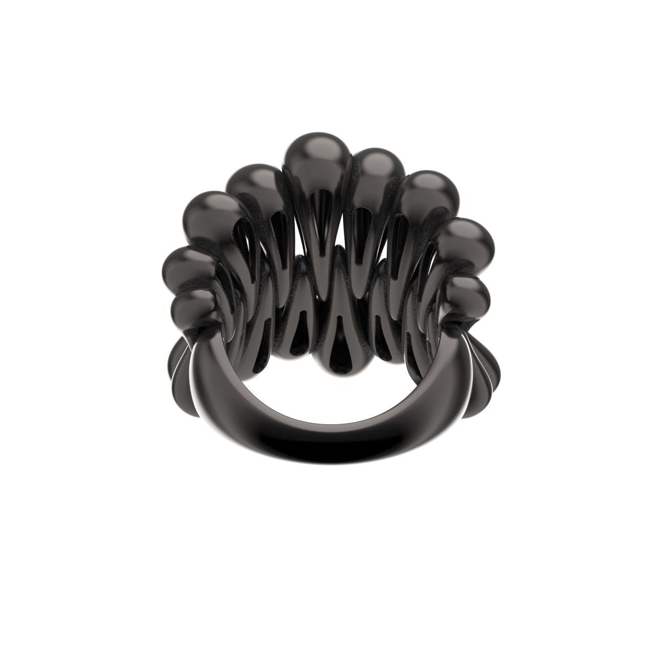 Bubble ring 3D print model_5