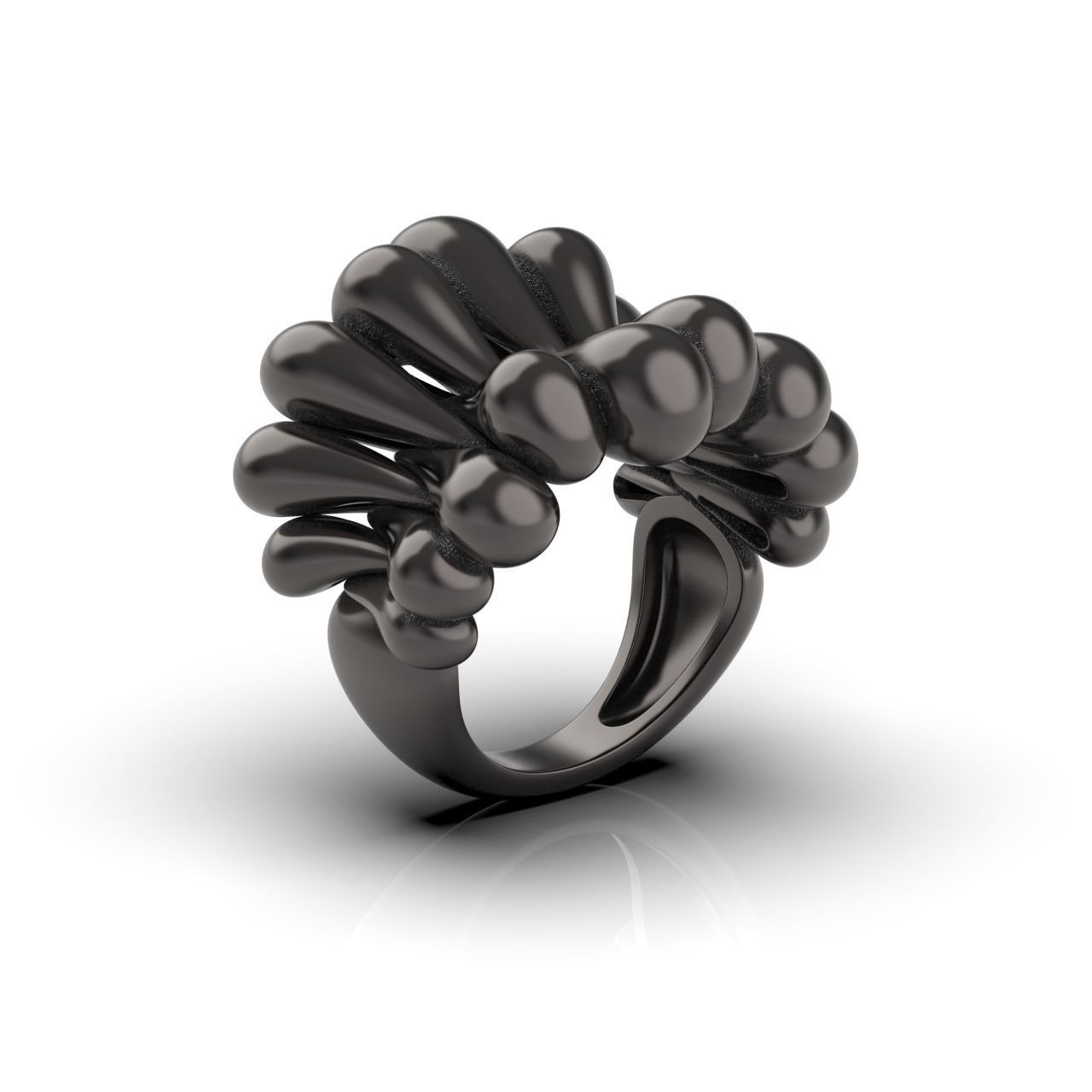 Bubble ring 3D print model_8