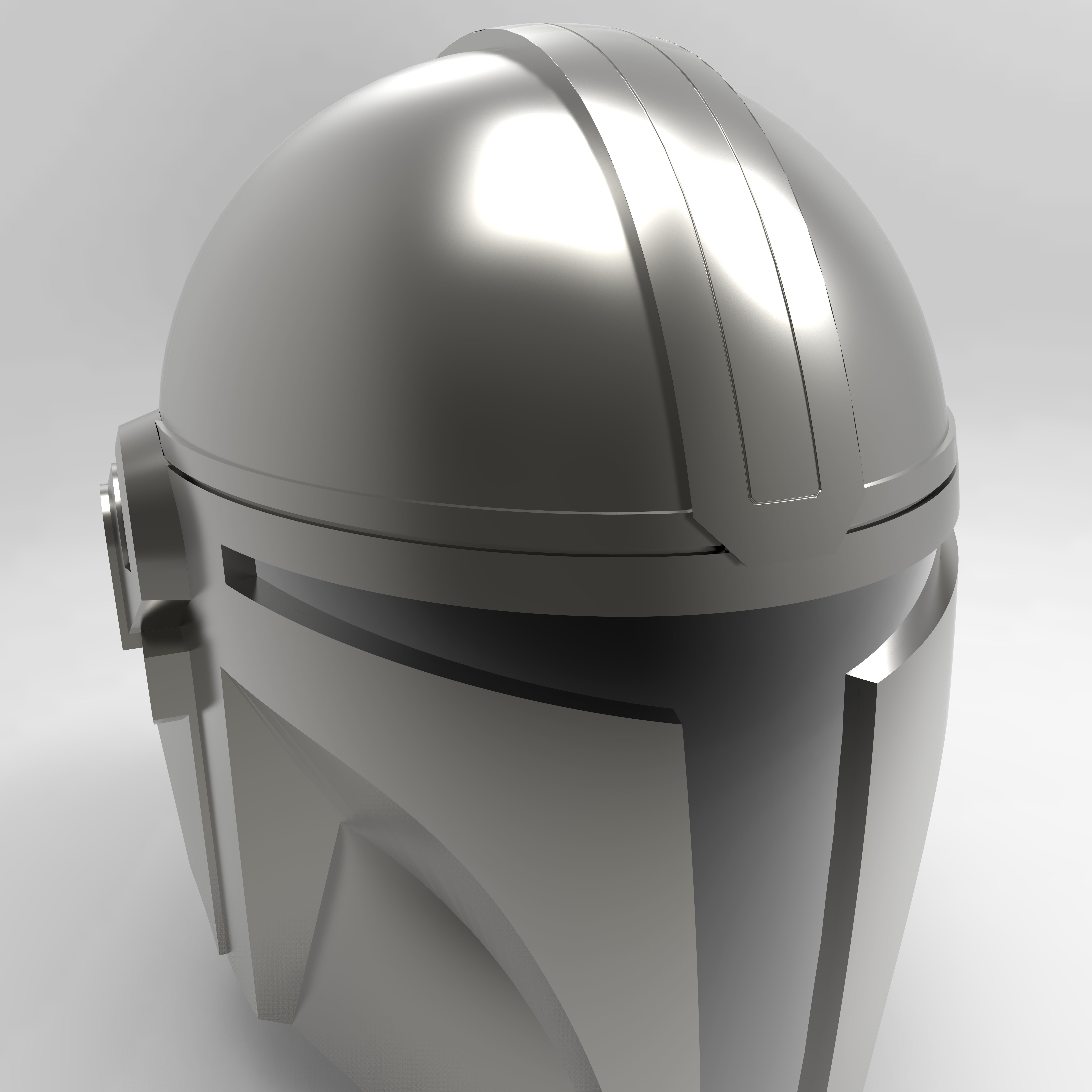 casco Mandalrian 3D model_10