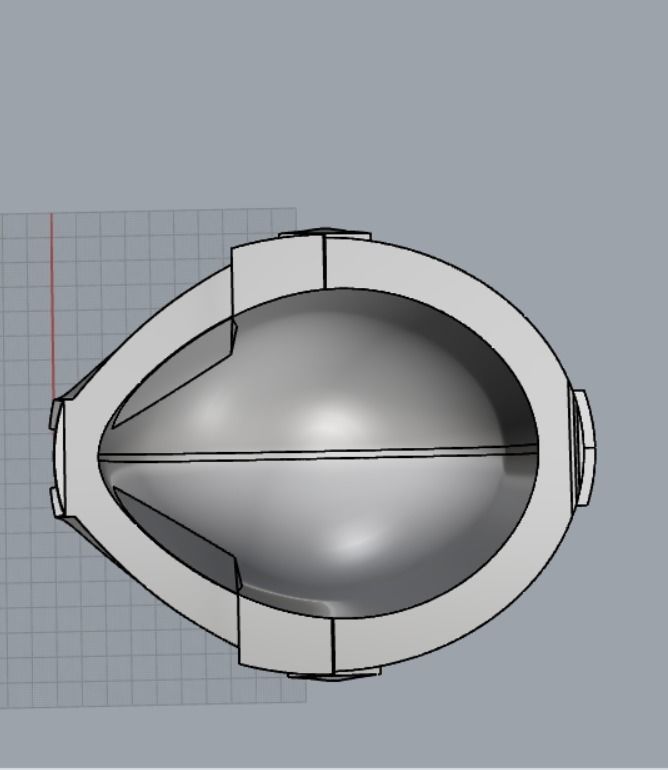 casco Mandalrian 3D model_4