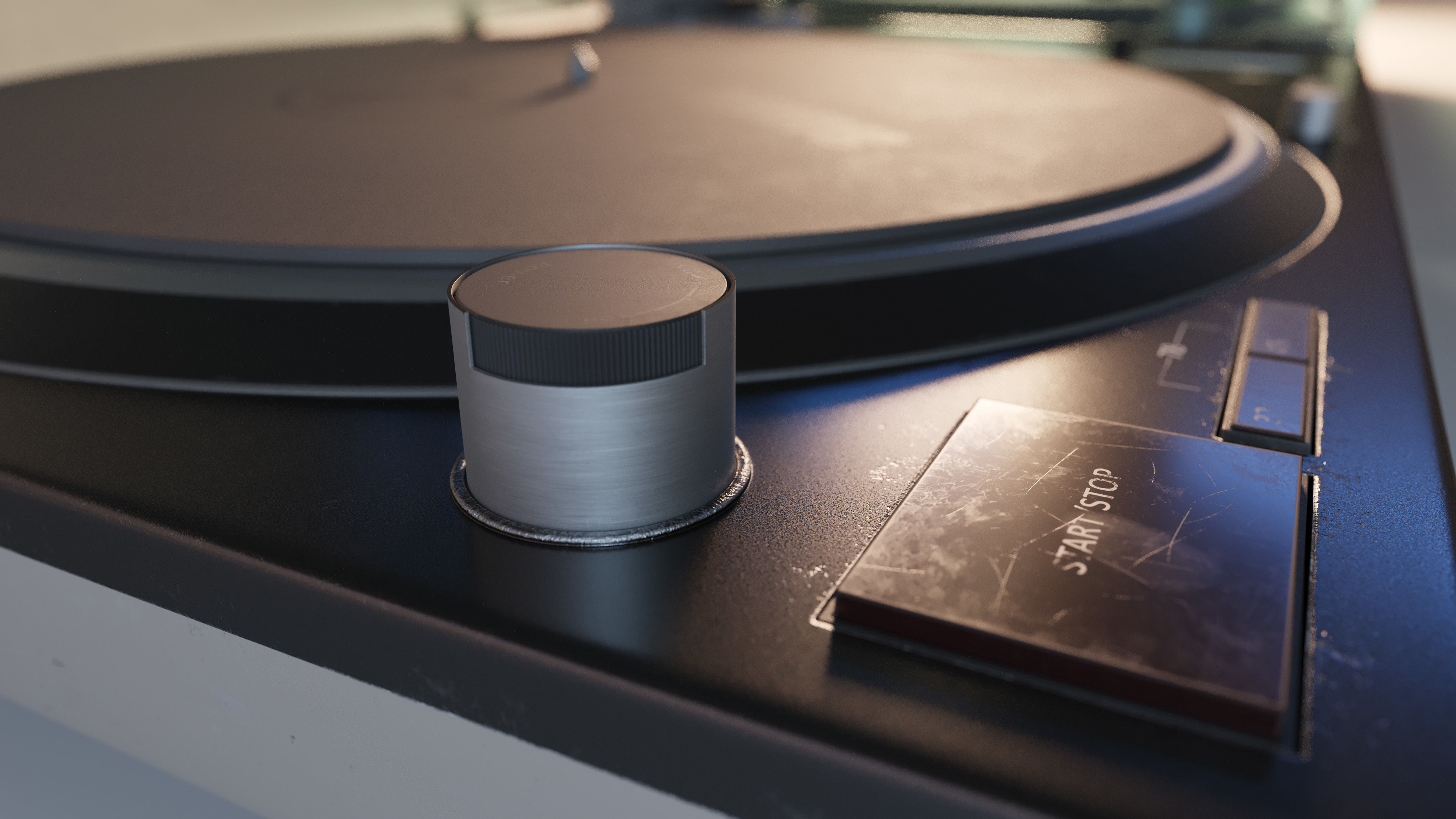 Vinyl player 3D model_6