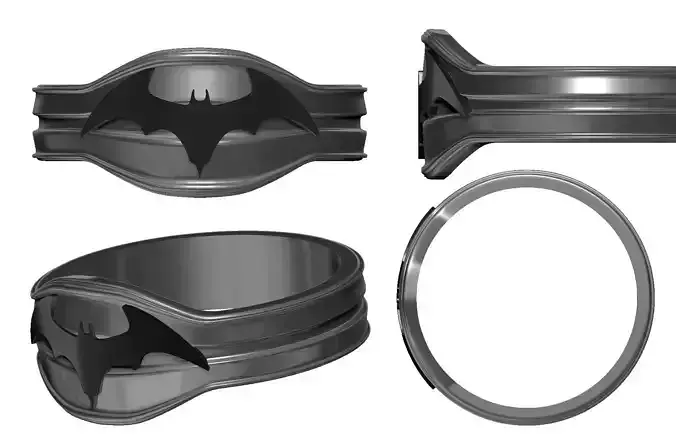 Batman Ring 3D file 