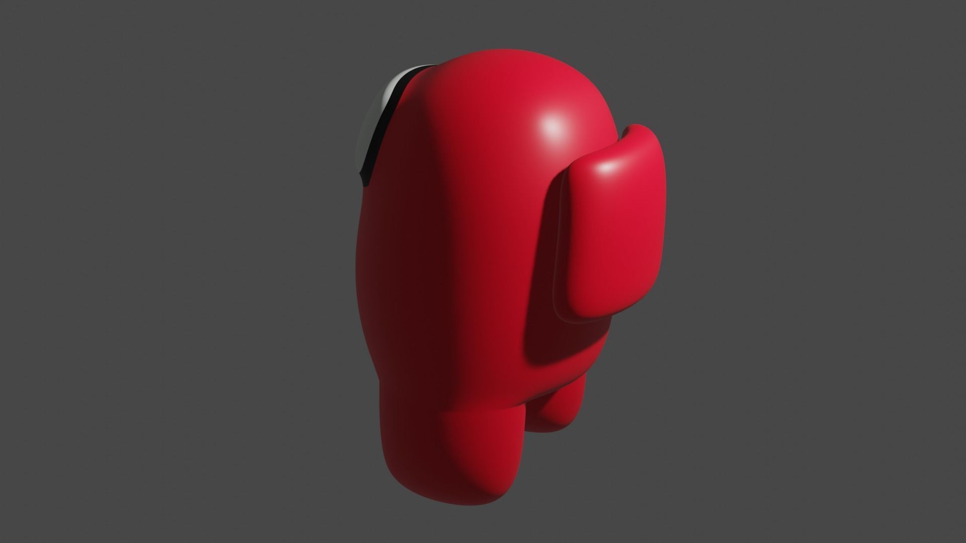 Among Us Low-poly 3D model_4