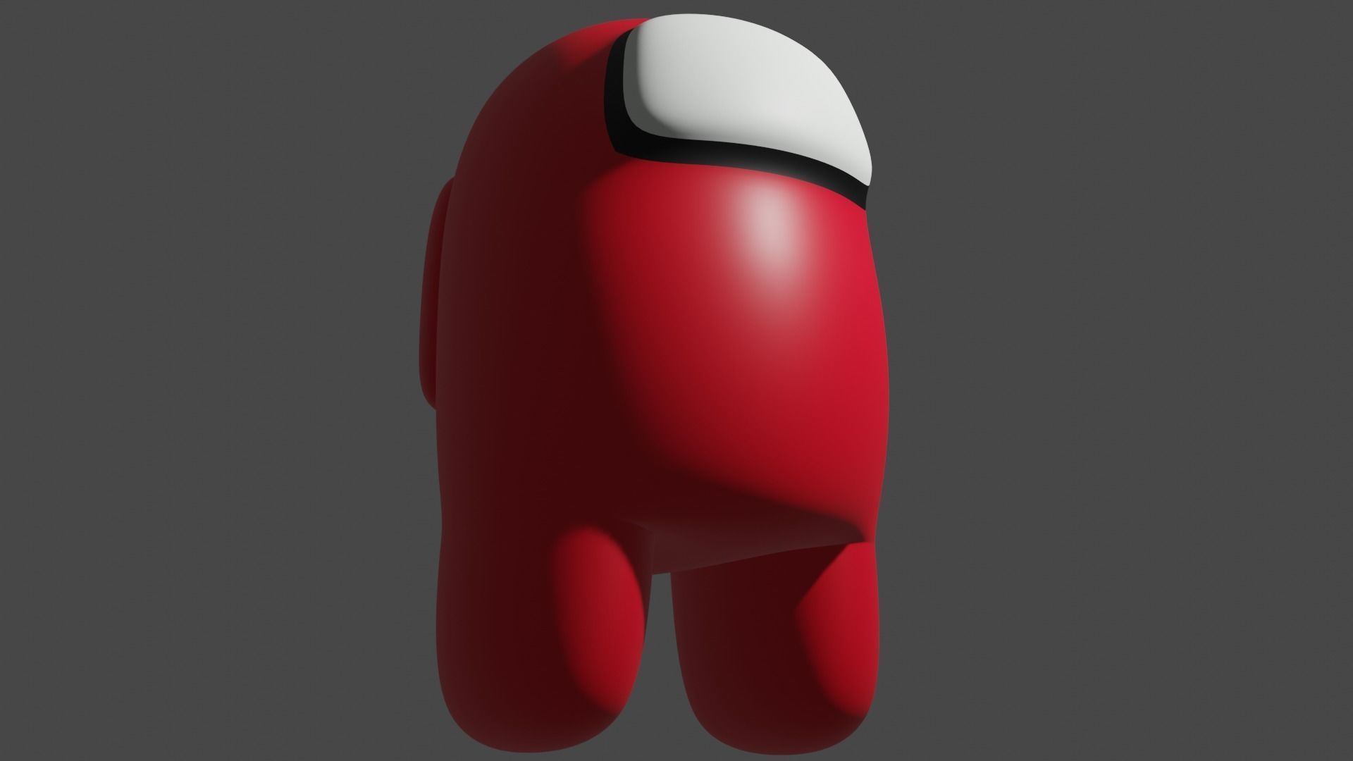 Among Us Low-poly 3D model_3