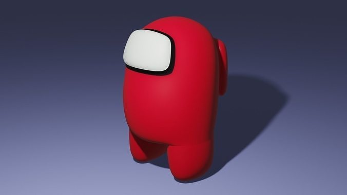 Among Us Low-poly 3D model