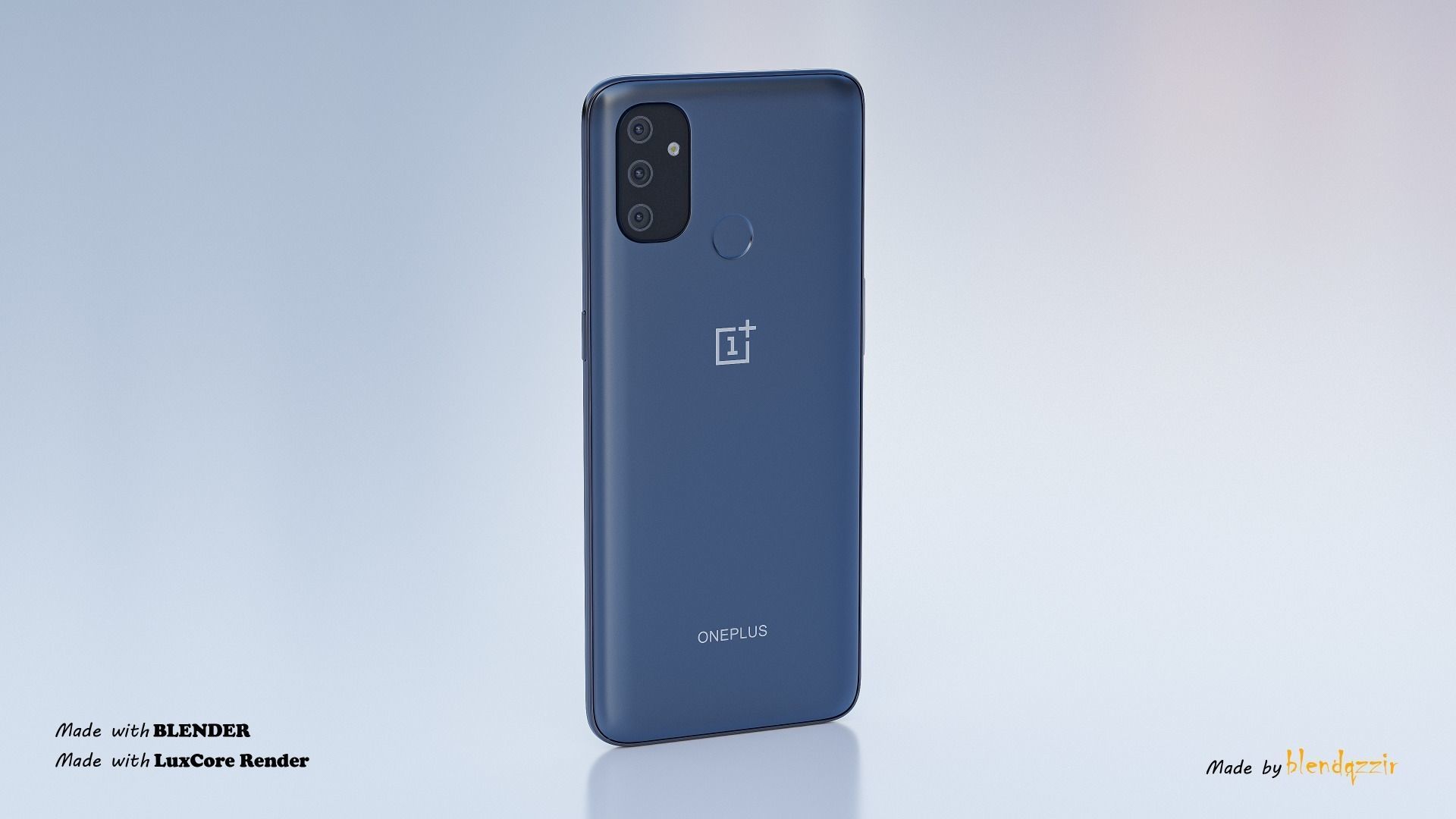 ONEPLUS NORD N100 5G 3D model_2
