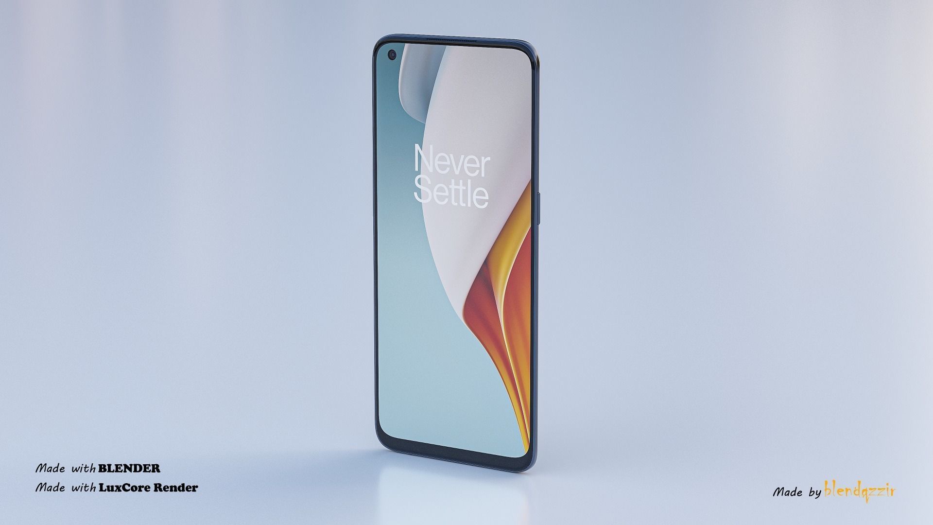 ONEPLUS NORD N100 5G 3D model_1