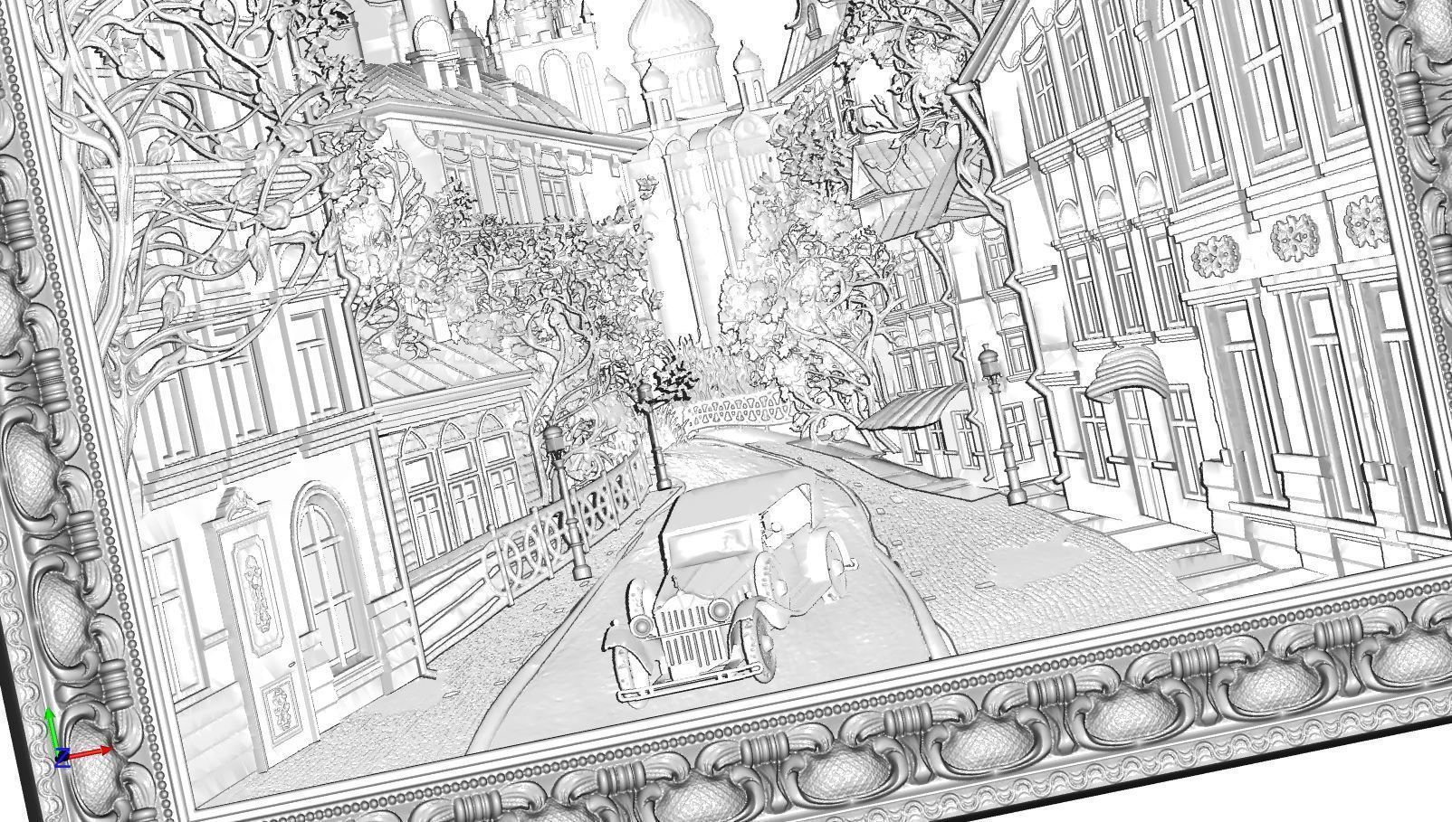 3Dprint Panel 304 3D print model_4