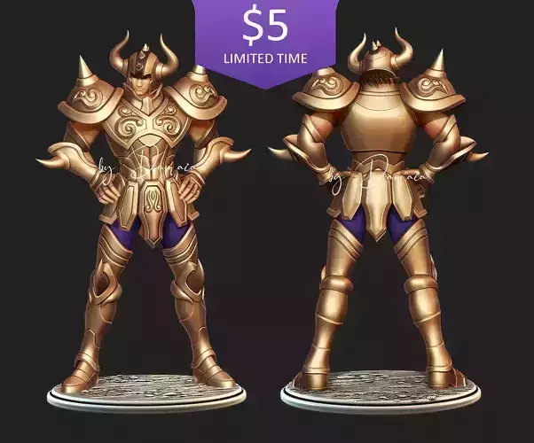 Saint Seiya Aldebaran Taurus 3D print model