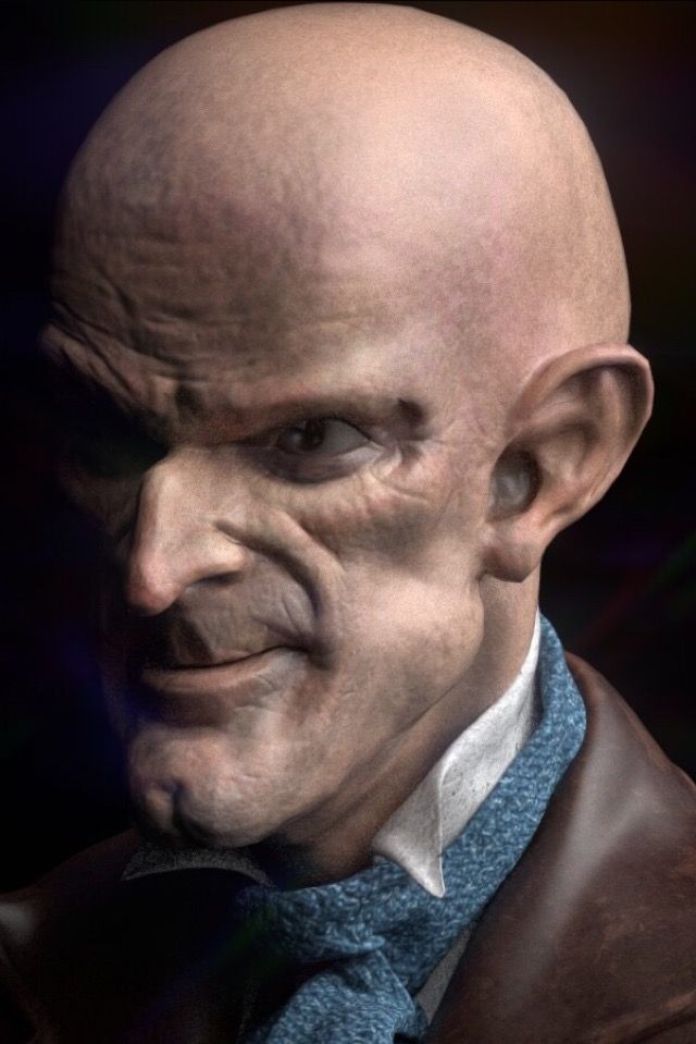 Cabeza Creepy   3D model_2