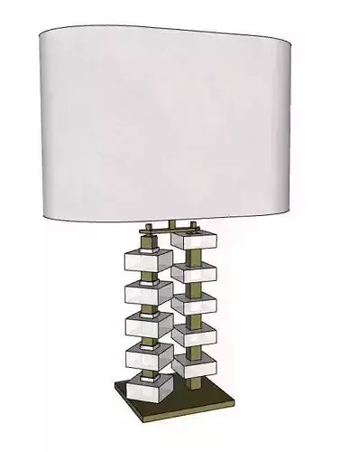 Balsamo Romania Textured Lamp 3D model