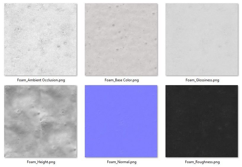 Foam PBR Texture Texture_8