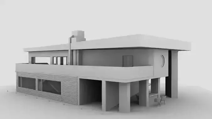 Template Modern House Villa