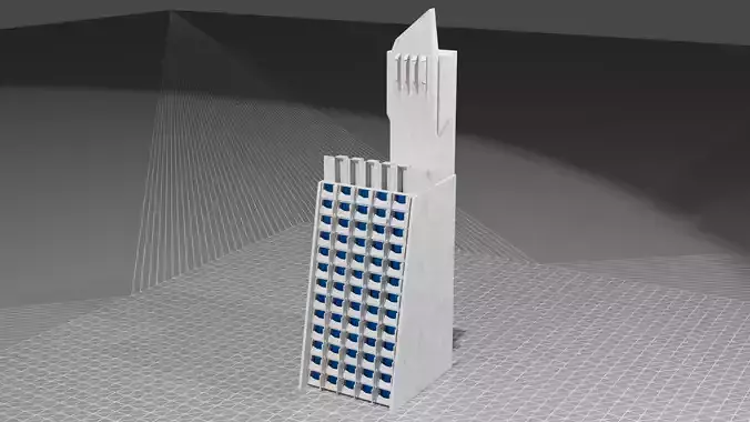 Brutalistic building