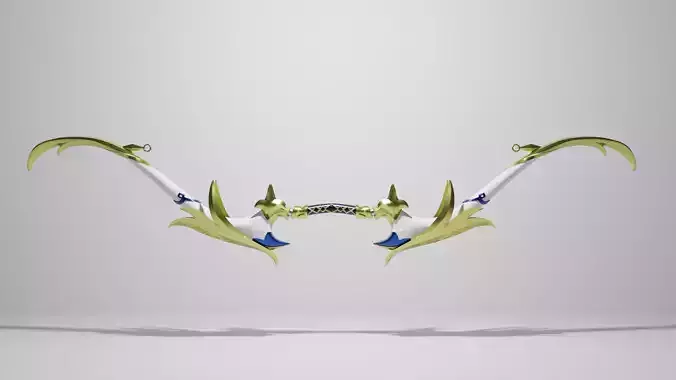 genshin impact Favonius Warbow 3D print model