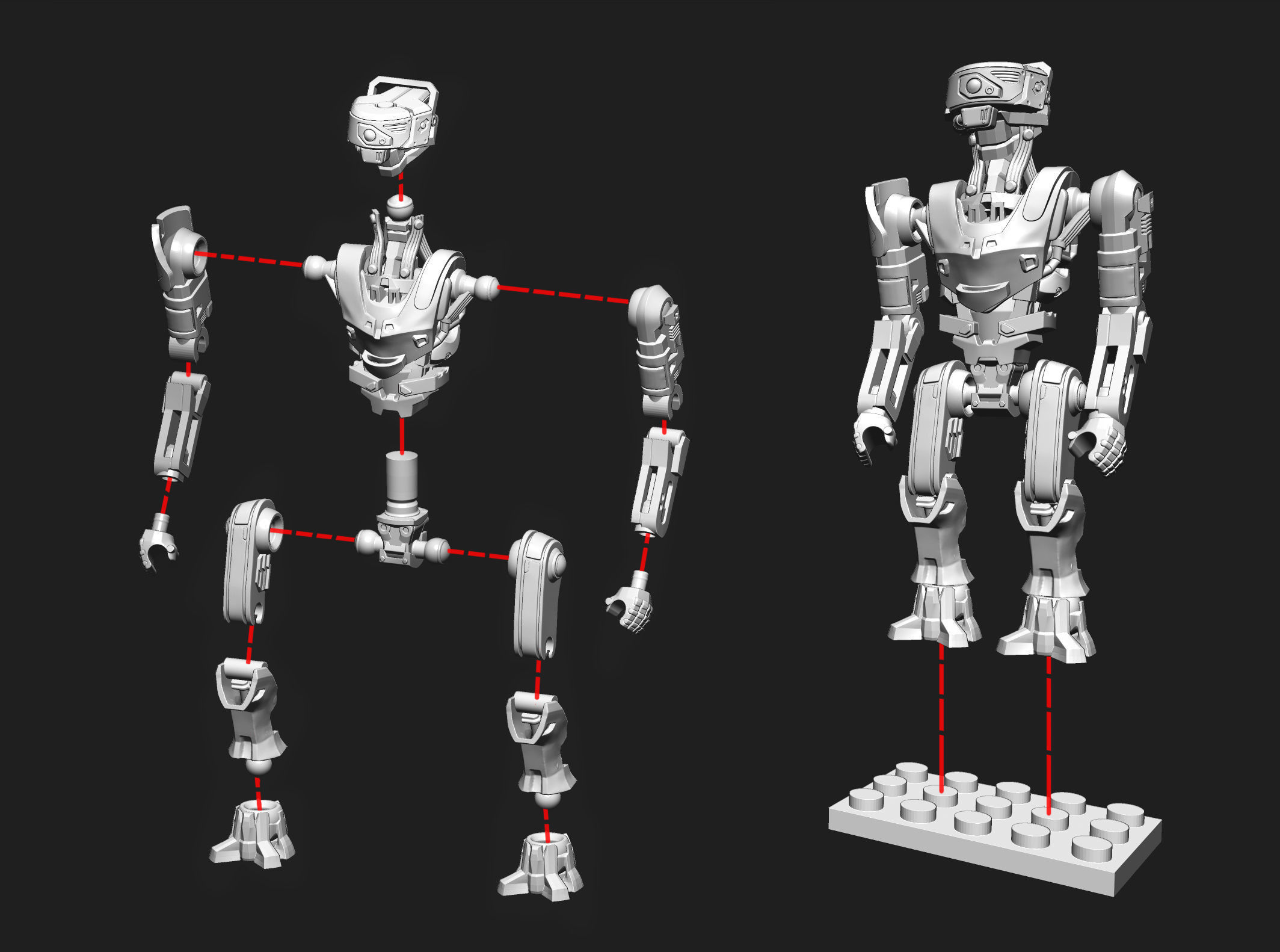 Venguard Destiny Figurire 3D print model_1