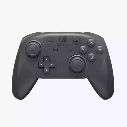 Nintendo Switch Pro Controller 3D model