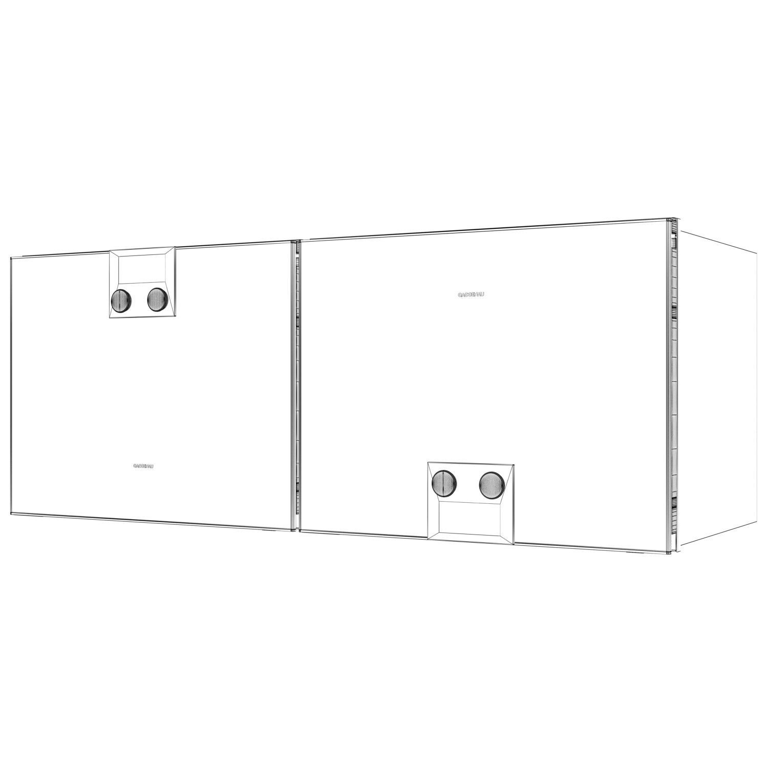 Gaggenau BS470101 and BS474101 Combi-steam oven 400 series  3D model_13