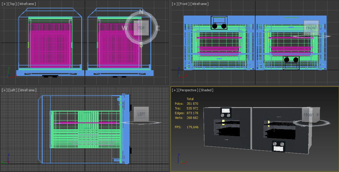 Gaggenau BS470101 and BS474101 Combi-steam oven 400 series  3D model_16