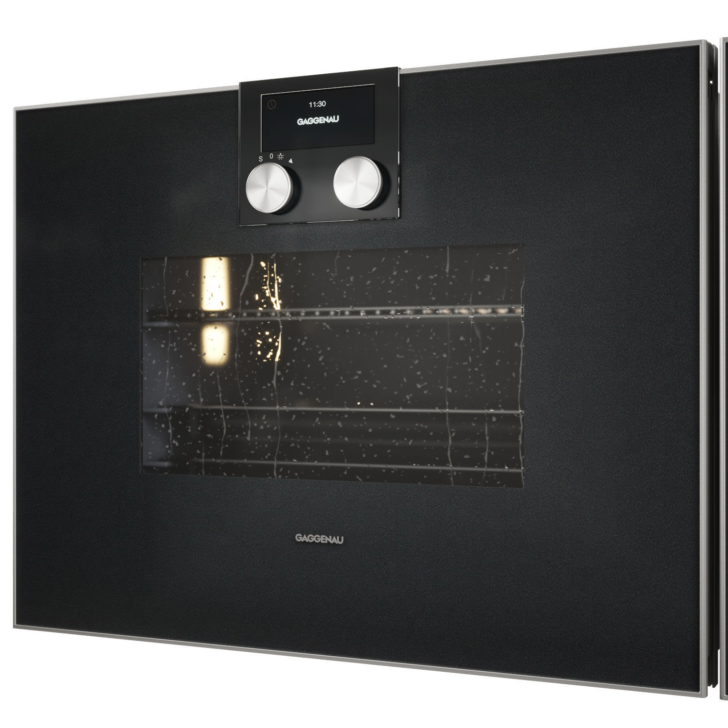 Gaggenau BS470101 and BS474101 Combi-steam oven 400 series  3D model_2