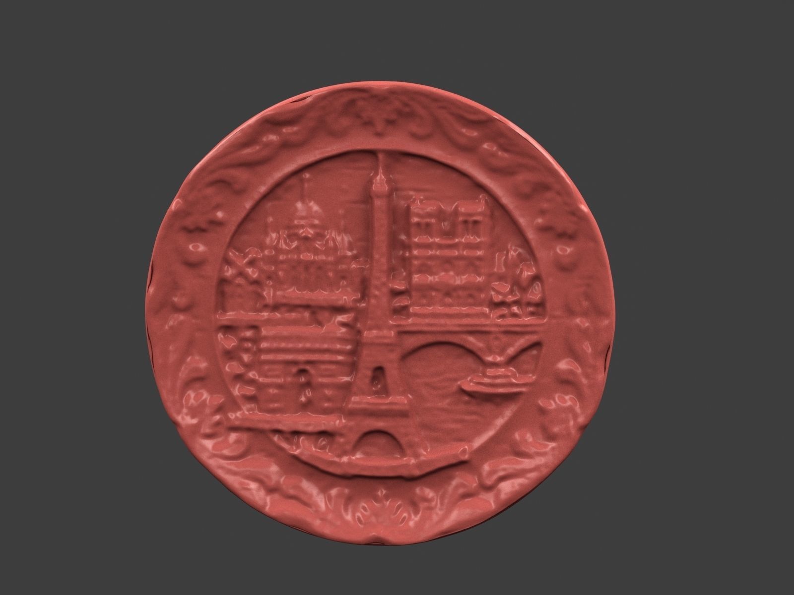 Paris Magnet Souvenir 3D print model_18